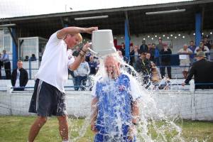 Pridders ALS Ice Bucket Challenge - a great cause! (All credit to Don Walker for the photo)